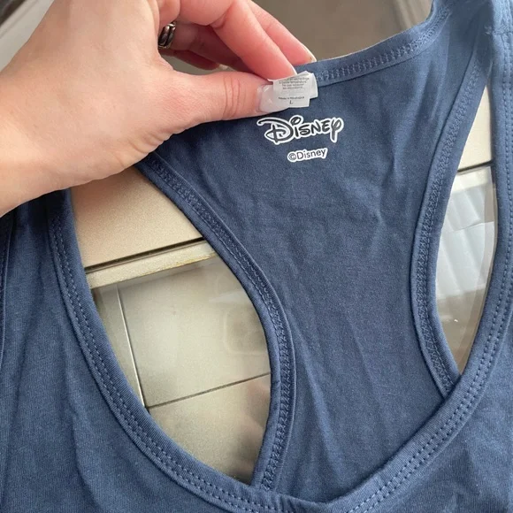 Mens Lilo & Stitch Tropical Waves tank Large - Picture 4 of 4